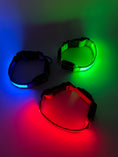 Load image into Gallery viewer, gifts for doodle lovers, golden doodle baby stuff, stuff for goldendoodles, Goldendoodle, Goldendoodle gifts, Goldendoodle toys, Goldendoodle T Light Up Flashing LED Collar With Air Tag Holder, Goldendoodle LED Collar With Air Tag Holder, Goldendoodle Collar With Air Tag Holder, Goldendoodle LED Collar With Air Tag, Goldendoodle Dog LED Collar, Goldendoodle Dog LED Collar With Air Tag Holder
